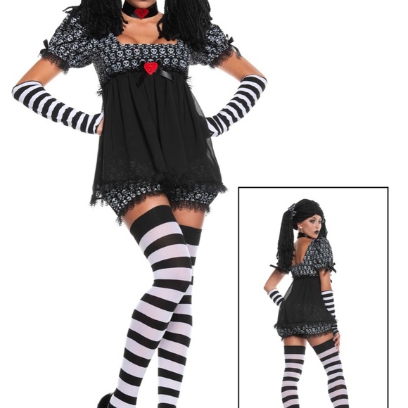 Gothic Rag Doll Costume